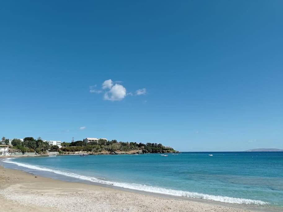 Sea Aura Crete, Family Seaside House In Agia Pelagia Villa Exteriör bild