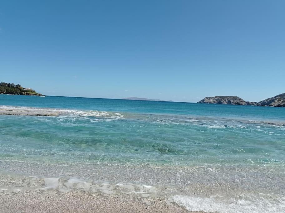 Sea Aura Crete, Family Seaside House In Agia Pelagia Villa Exteriör bild